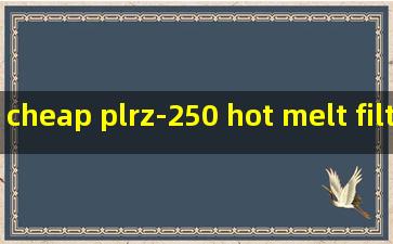cheap plrz-250 hot melt filter element paper bonding machine